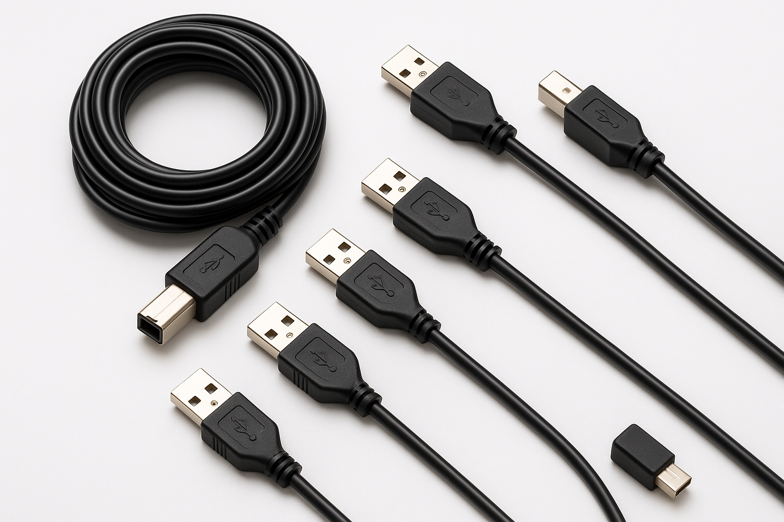 USB Cables – Extension, Printer & Charging