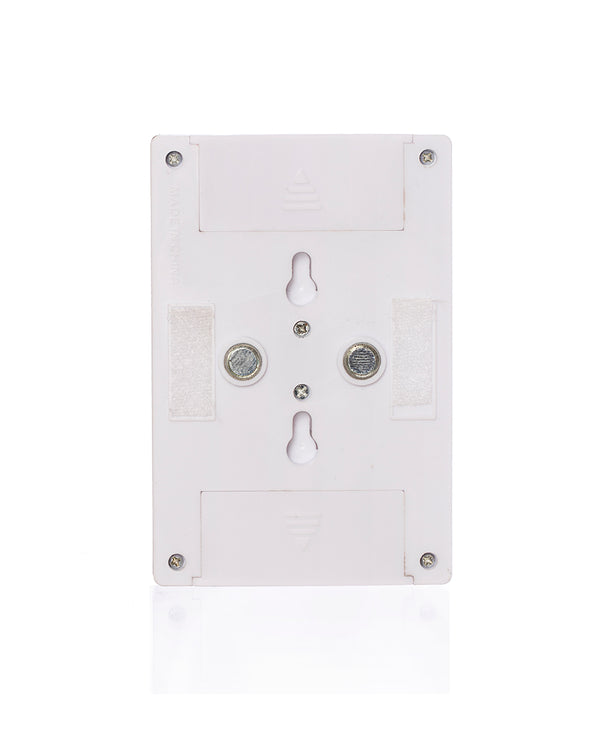 White Battery Operated LED Light Switch