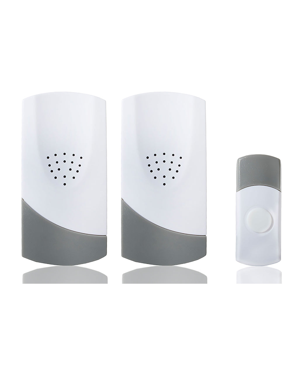 Kit de carillon double enfichable sans fil pour porte